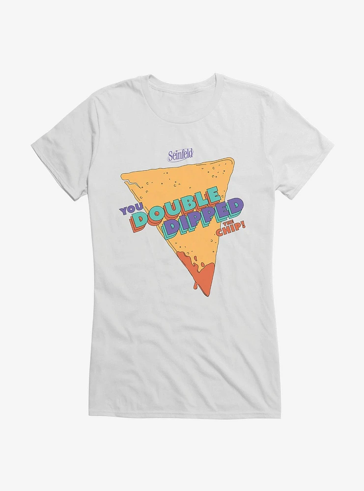 Seinfeld Chip Double Dipped Girls T-Shirt