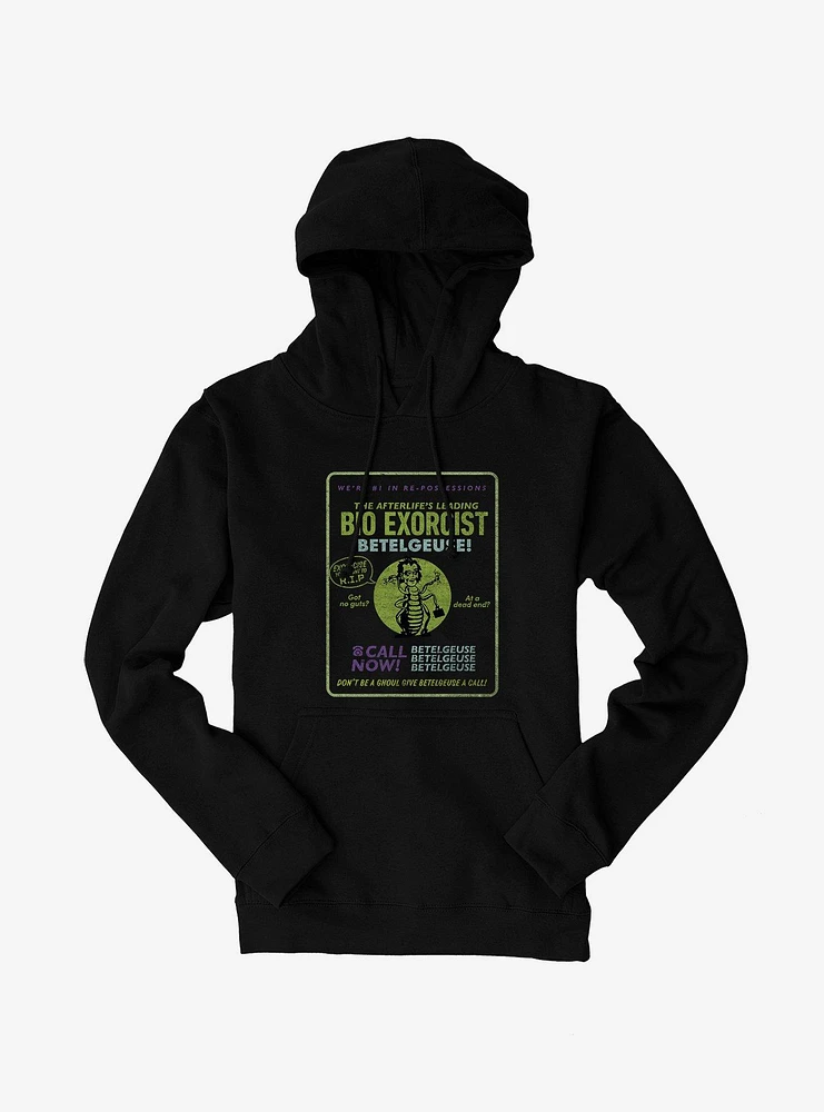 Beetlejuice 2 Betelguese Bio-Exorcist Calling Card Hoodie