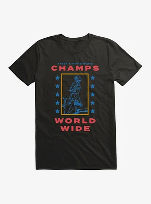 Olympic Track & Field Stars Champs Worldwide T-Shirt