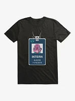 Rick And Morty Glootie Intern Badge T-Shirt