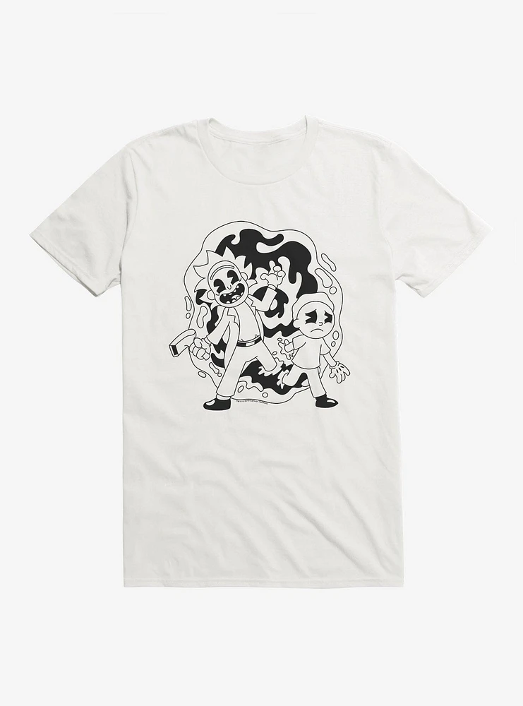 Rick And Morty Schwifty Vision T-Shirt