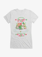 Elf Christmas Cheer Girls T-Shirt