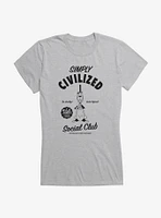 Foster's Home For Imaginary Friends Mr. Herriman Social Club Girls T-Shirt