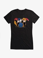 Friends Character Silhouettes Girls T-Shirt