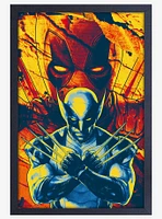 Marvel Deadpool 3 Battle Ready Wood Wall Art