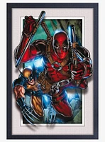 Marvel Deadpool & Wolverine Plexi Framed Poster