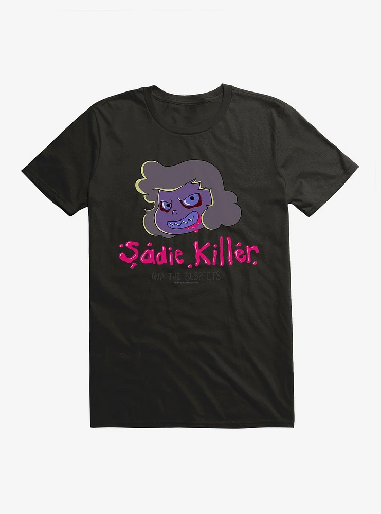 Steven Universe Sadie Killer And The Suspects Band Logo T-Shirt