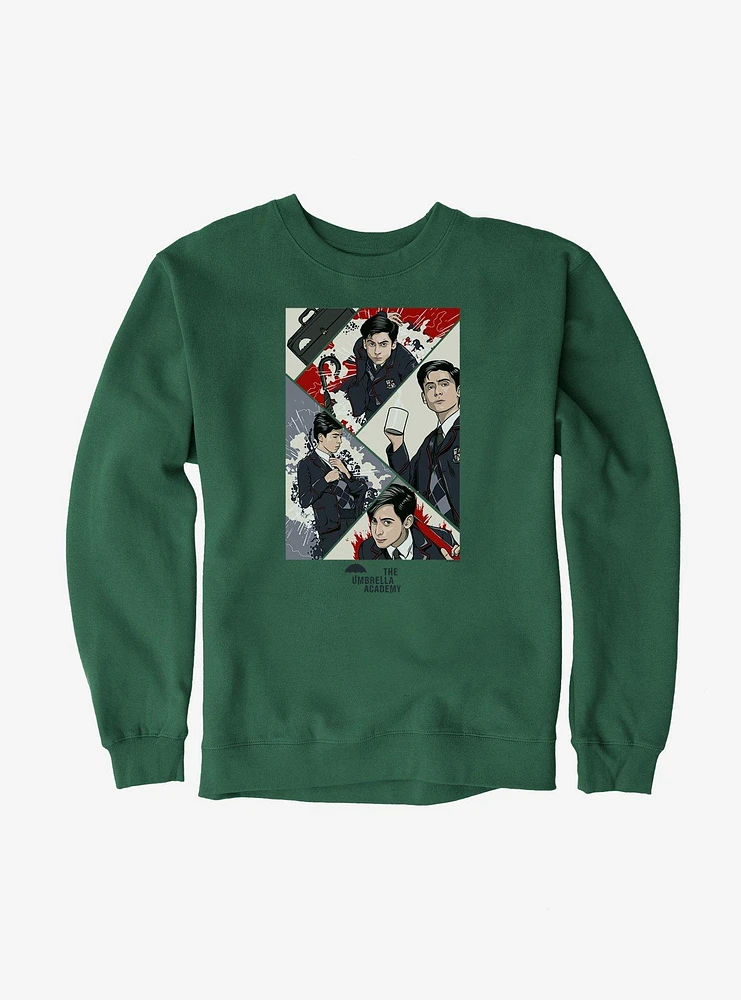 The Umbrella Academy Number Five Comic Sweatshirt