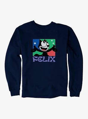 Felix The Cat Bright Smile Sweatshirt