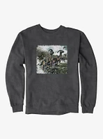 Jurassic World Dominion Parasaurolophus Rodeo Sweatshirt