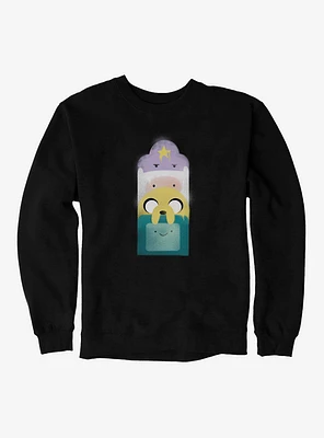 Adventure Time Characters Stack Sweatshirt