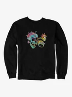 Rick And Morty Eyeball Heads Sweatshirt