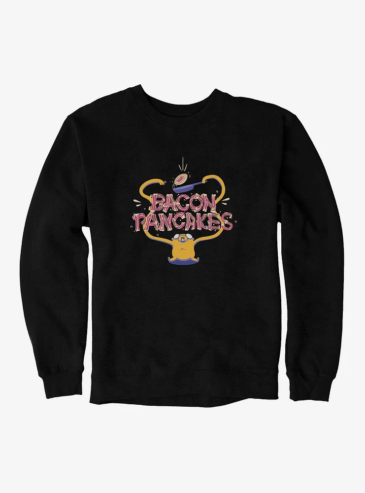 Adventure Time Jake Bacon Pancakes Sweatshirt