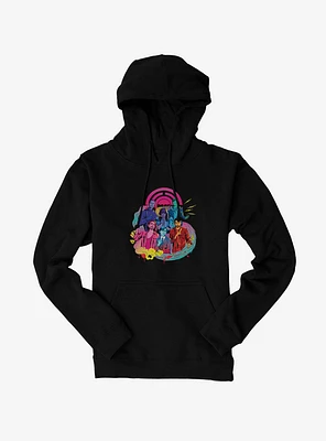 Umbrella Academy Multicolor Art Hoodie