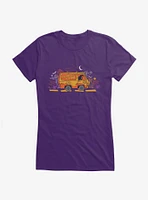 Scooby-Doo Halloween Mystery Machine Girls T-Shirt