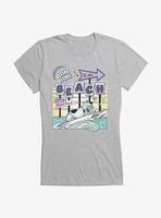 Scooby-Doo To The Beach Girls T-Shirt