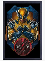 Marvel Deadpool & Wolverine Pose Wood Wall Art