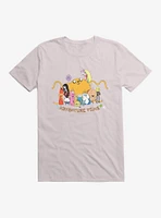 Adventure Time Characters Sparkle T-Shirt