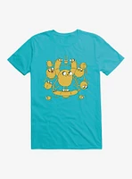 Adventure Time Jake The Dog Multiples T-Shirt