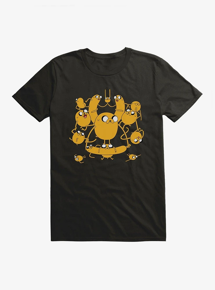 Adventure Time Jake The Dog Multiples T-Shirt