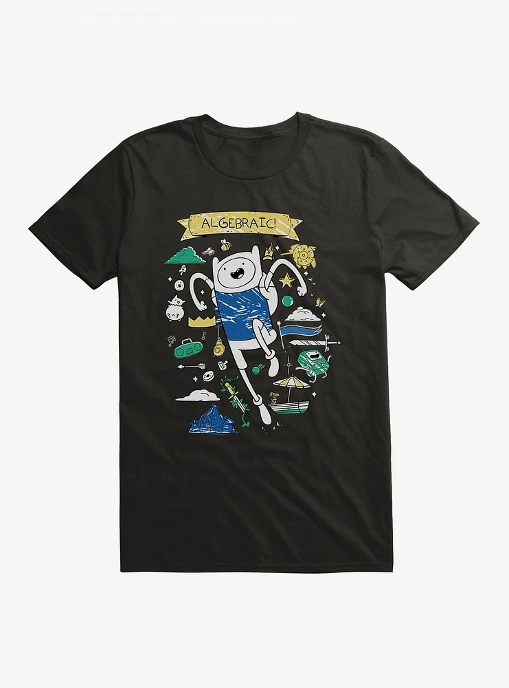 Adventure Time Finn Algebraic T-Shirt