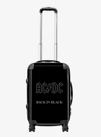 Rocksax AC/DC Back In Black Luggage Cabin Bag