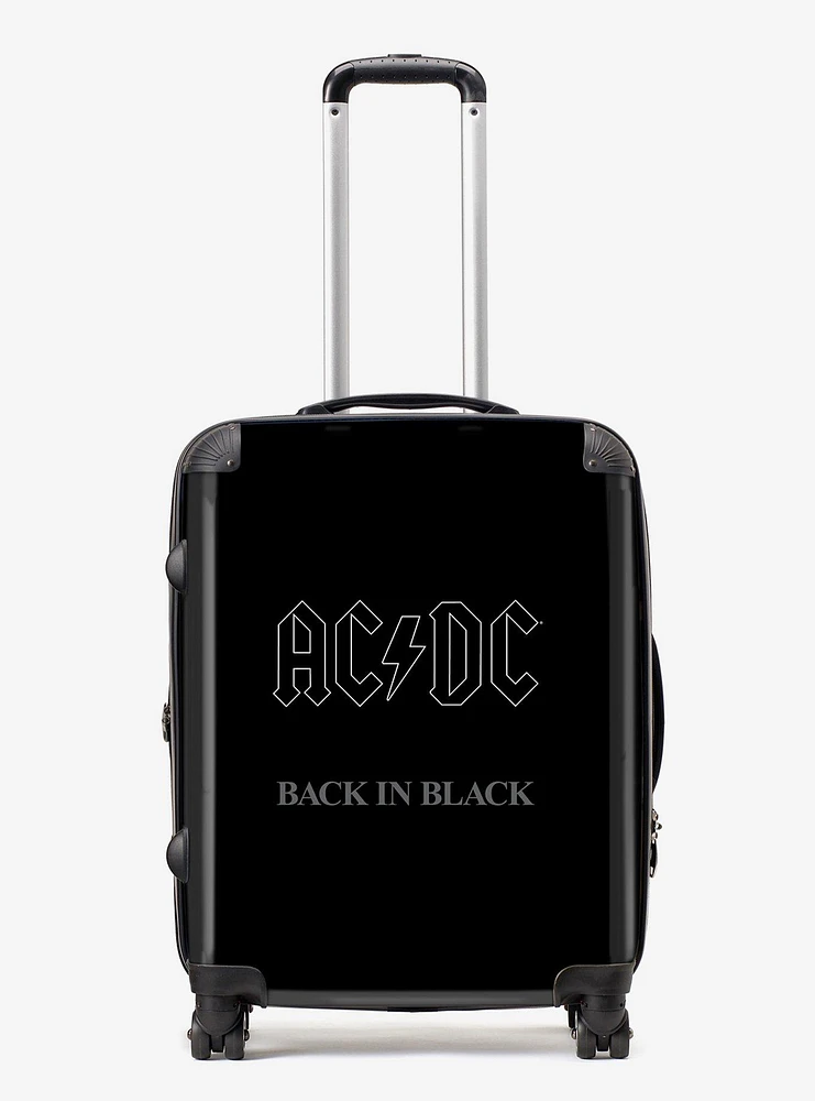 Rocksax AC/DC Back In Black Luggage Large Bag