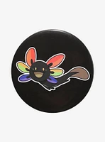 Rainbow Axolotl 3 Inch Button