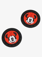 Disney Minnie Mouse Face Car Coaster Set