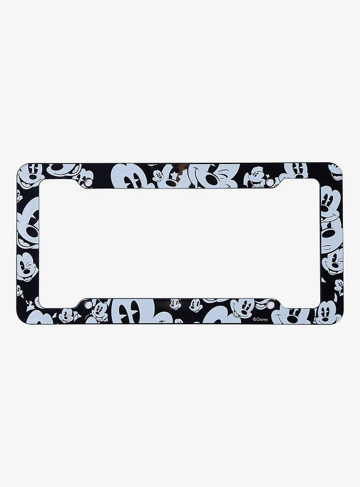 Disney Mickey Mouse Allover Print License Plate Frame