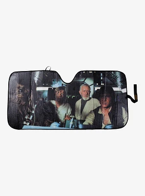 Star Wars Millennium Falcon Crew Portrait Sunshade