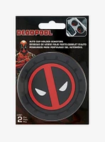 Marvel Deadpool Facial Car Coaster Set