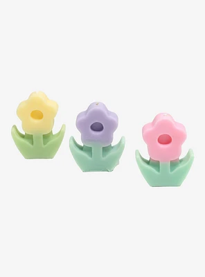 Flower Scented Candle Set