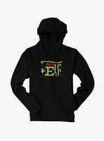 Elf He's An Angry Graphic Hoodie