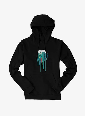 Adventure Time BMO Paint Drip Hoodie