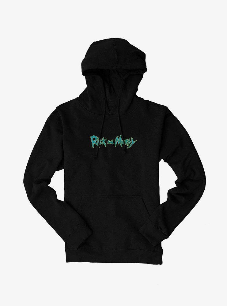 Rick And Morty Logo Hoodie