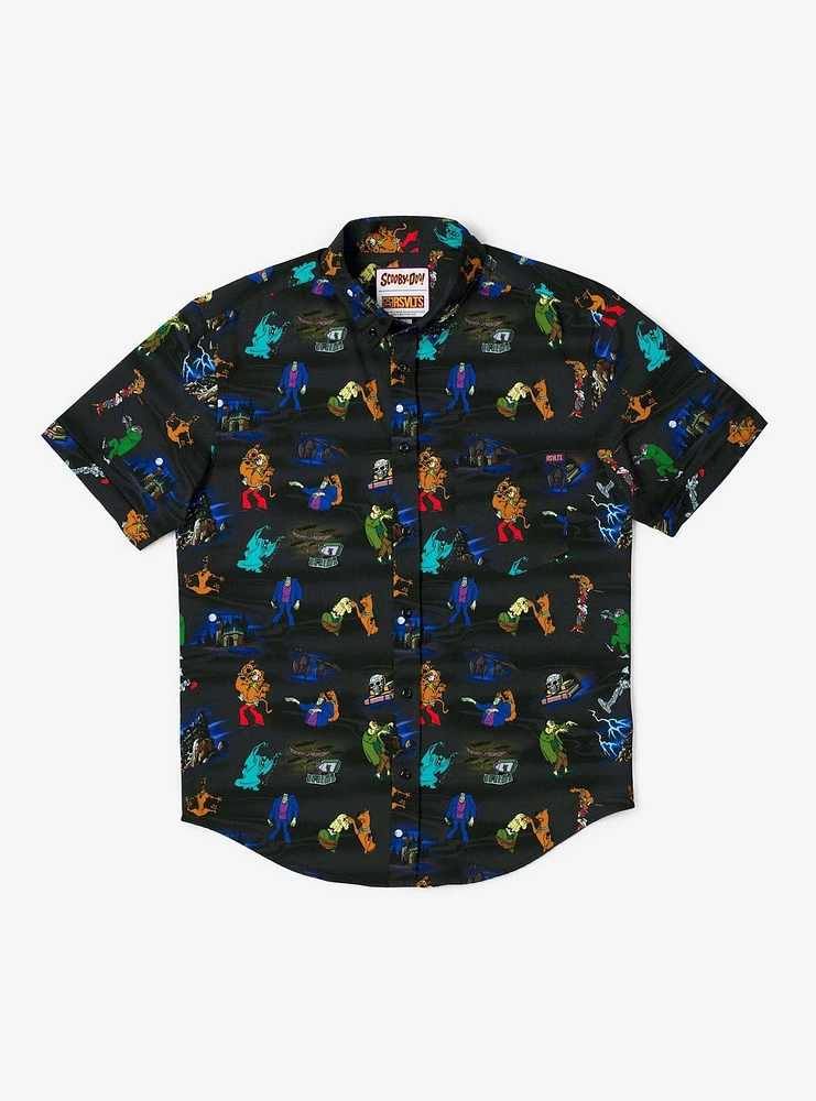 RSVLTS x Scooby-Doo! You Meddling Kids Button-Up Shirt