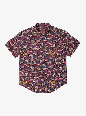 RSVLTS x Willy Wonka You've Got a Golden Ticket Button-Up Shirt