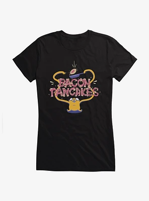 Adventure Time Jake Bacon Pancakes Girls T-Shirt