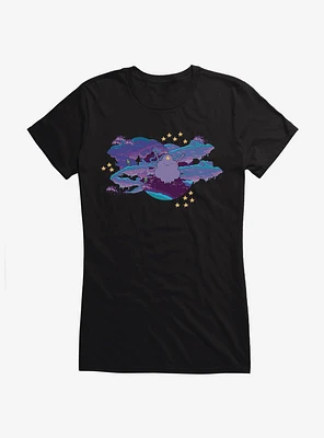 Adventure Time LSP Clouds Girls T-Shirt