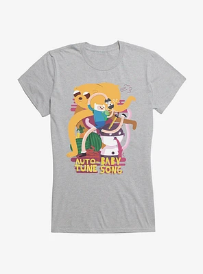 Adventure Time Auto-Tune Baby Song Girls T-Shirt