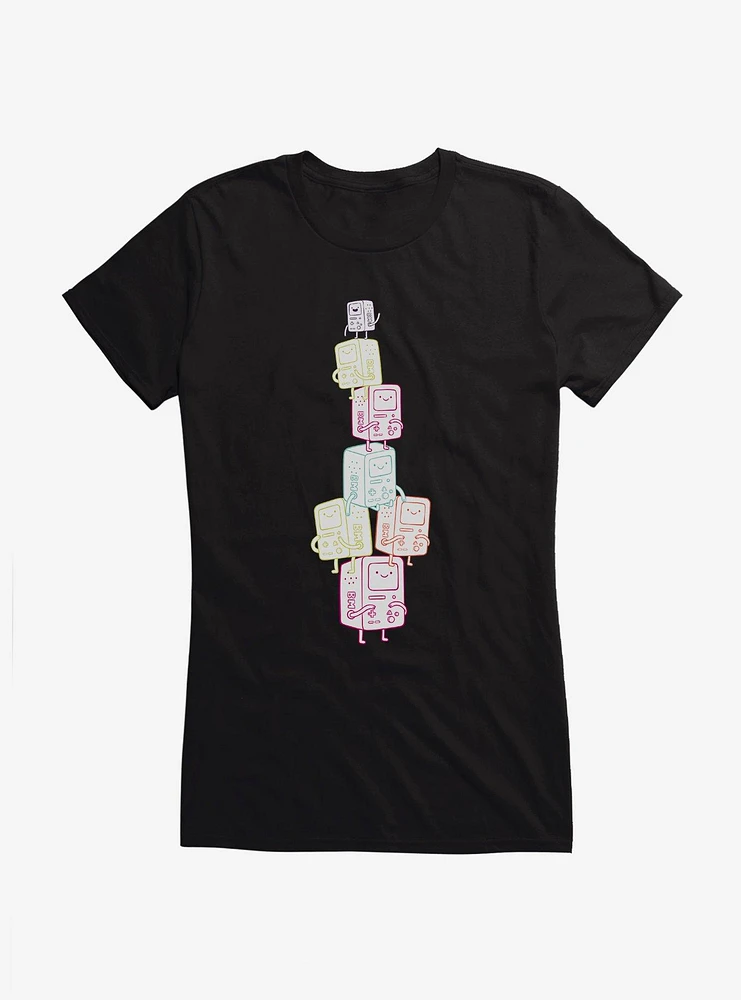 Adventure Time BMO Silhouette Girls T-Shirt