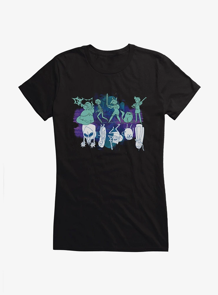 Adventure Time Character Counterparts Girls T-Shirt