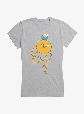 Adventure Time Yellow Shadows Girls T-Shirt