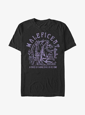 Disney Maleficent Verbiage Extra Soft T-Shirt