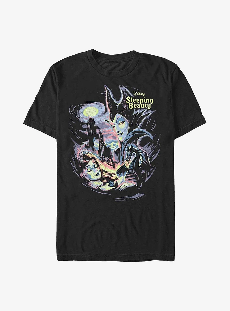 Disney Sleeping Beauty Painting Extra Soft T-Shirt