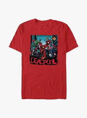 Marvel Deadpool & Wolverine Like Avengers Extra Soft T-Shirt