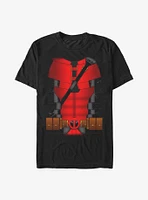 Marvel Deadpool & Wolverine Costume Extra Soft T-Shirt