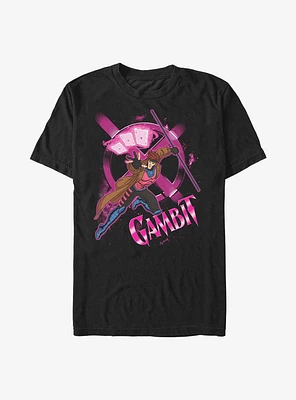 X-Men Gambit Enhanced Powers Extra Soft T-Shirt