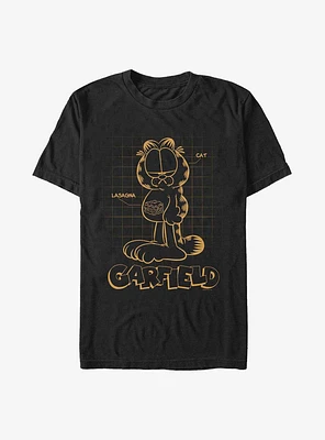 Garfield Schematic Extra Soft T-Shirt